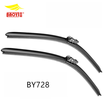 Soft Natural Rubber Compressed Wiper Blade And Special Steel Frameless Car Spring Wiper Blade Suit For Left And Right Hand Drive